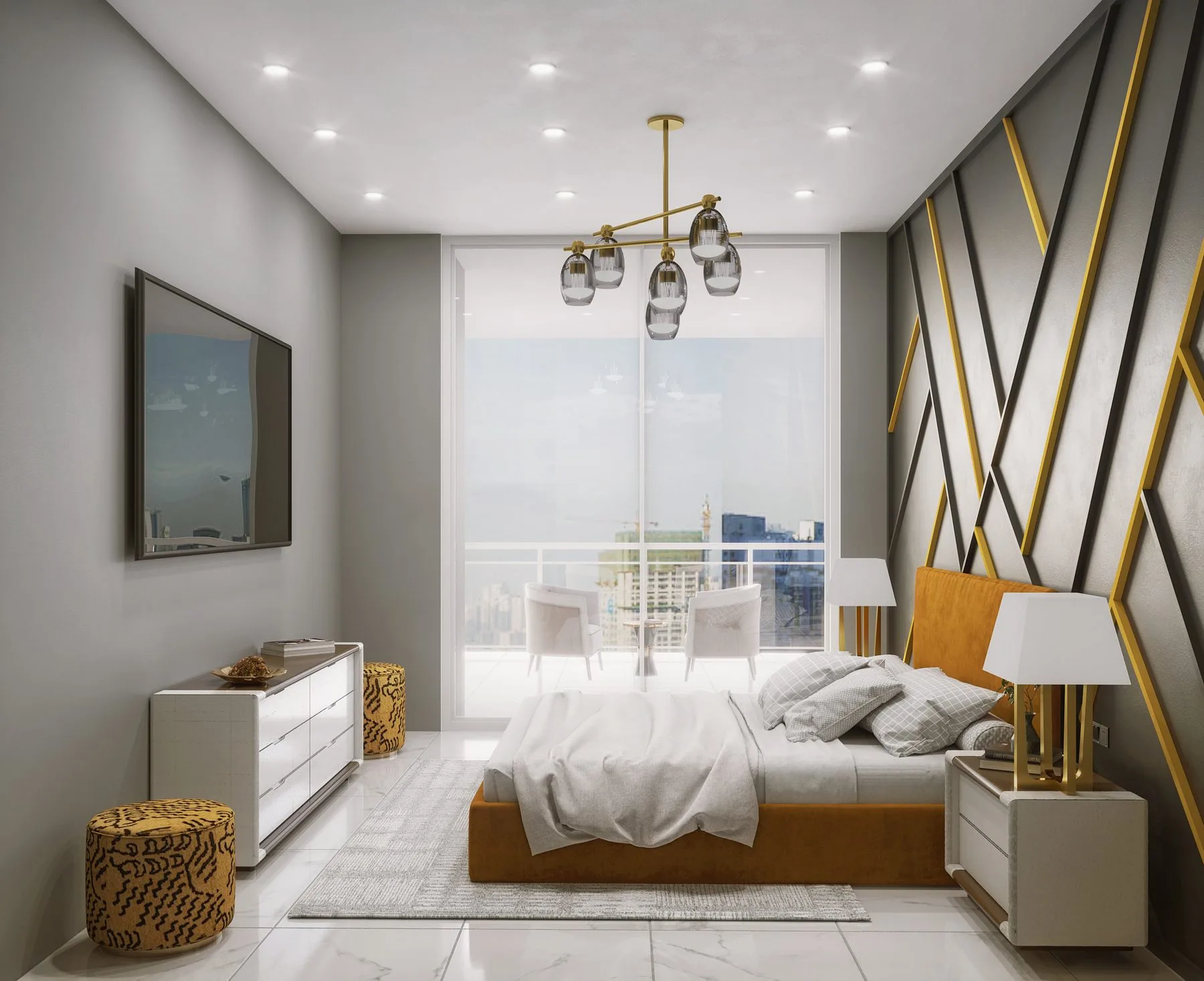 The guest room