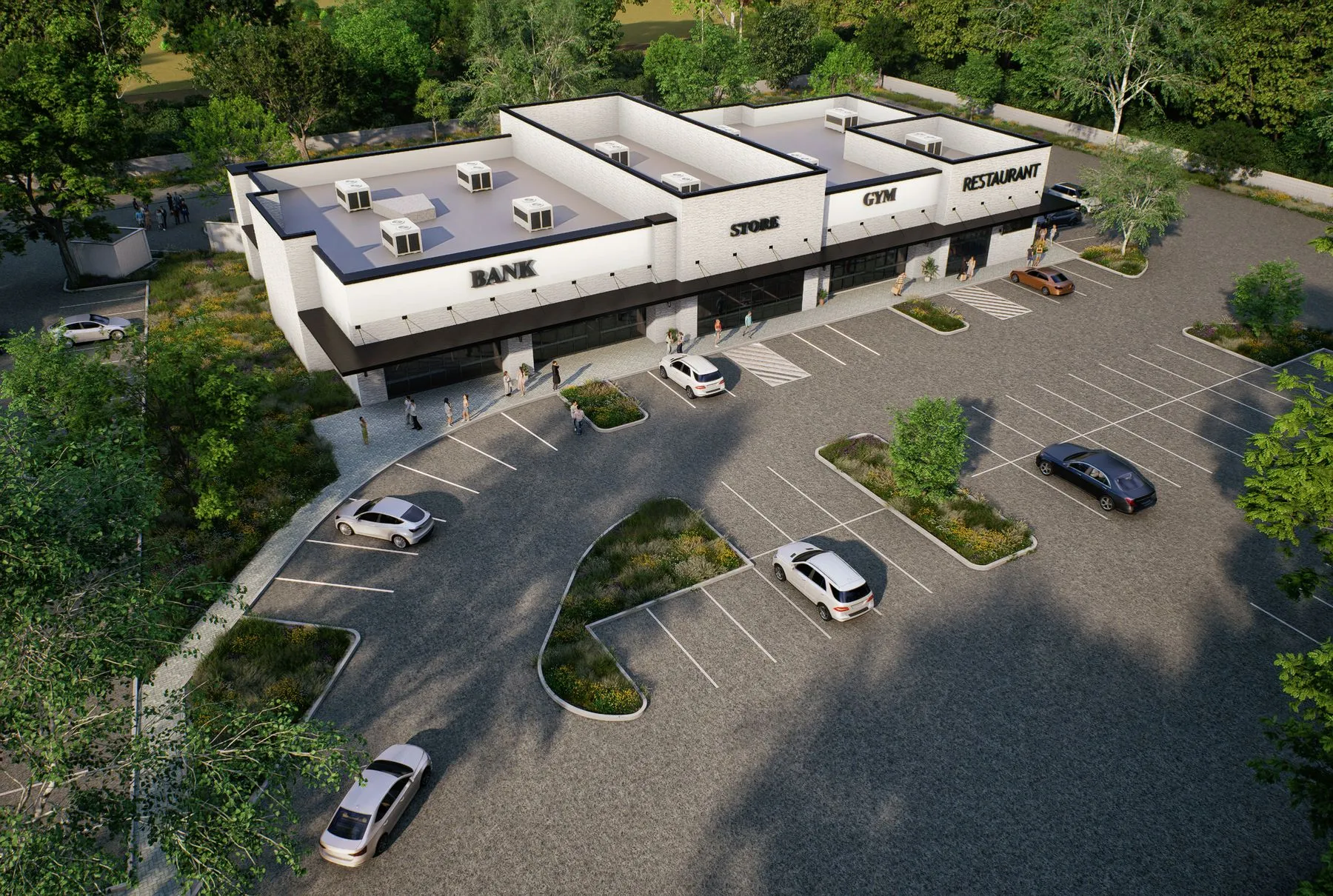 Approved final aerial render
