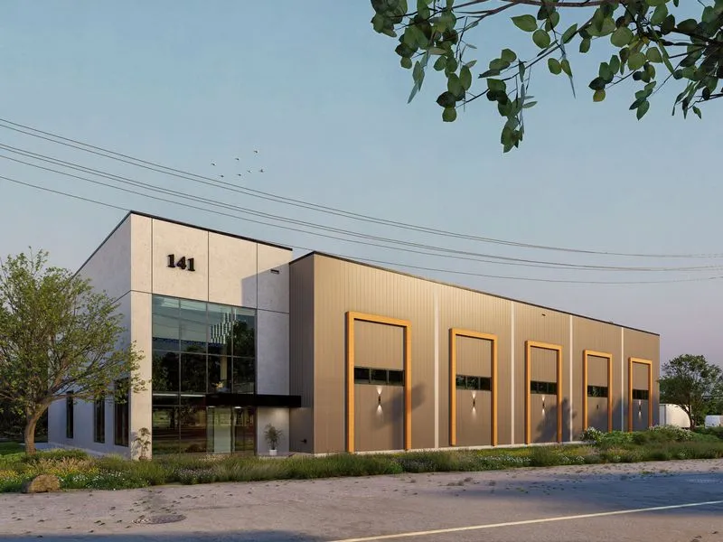 141 Industrial Warehouse Office — commercial 3D rendering