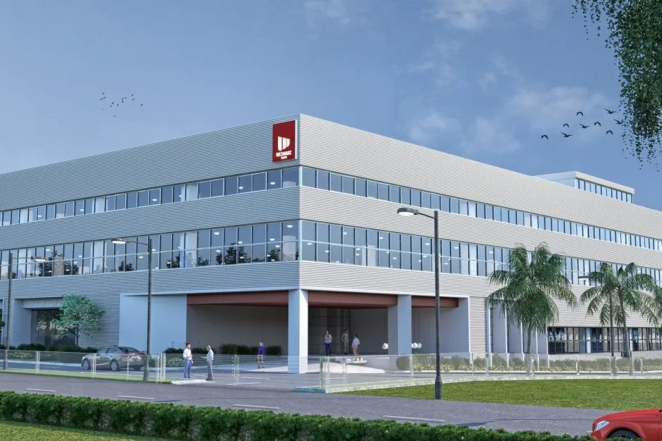 Wesmarc Industrial Facility — commercial 3D rendering by Praxis Studio