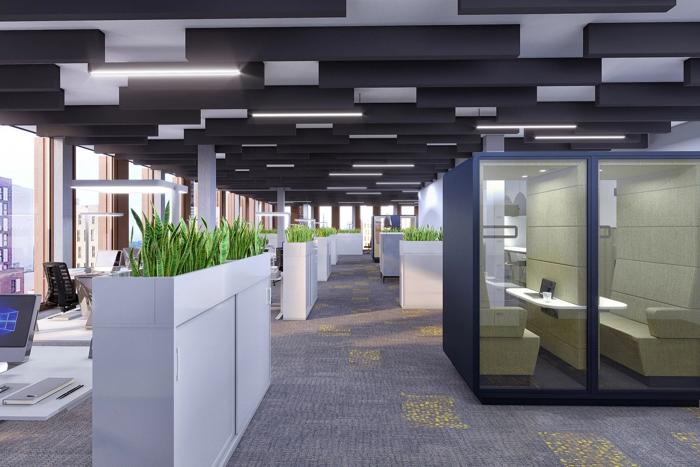 Modern Open Plan Office — Case Study