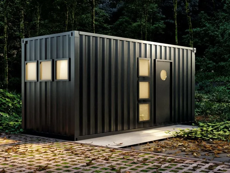Bk Container Office — residential 3D rendering