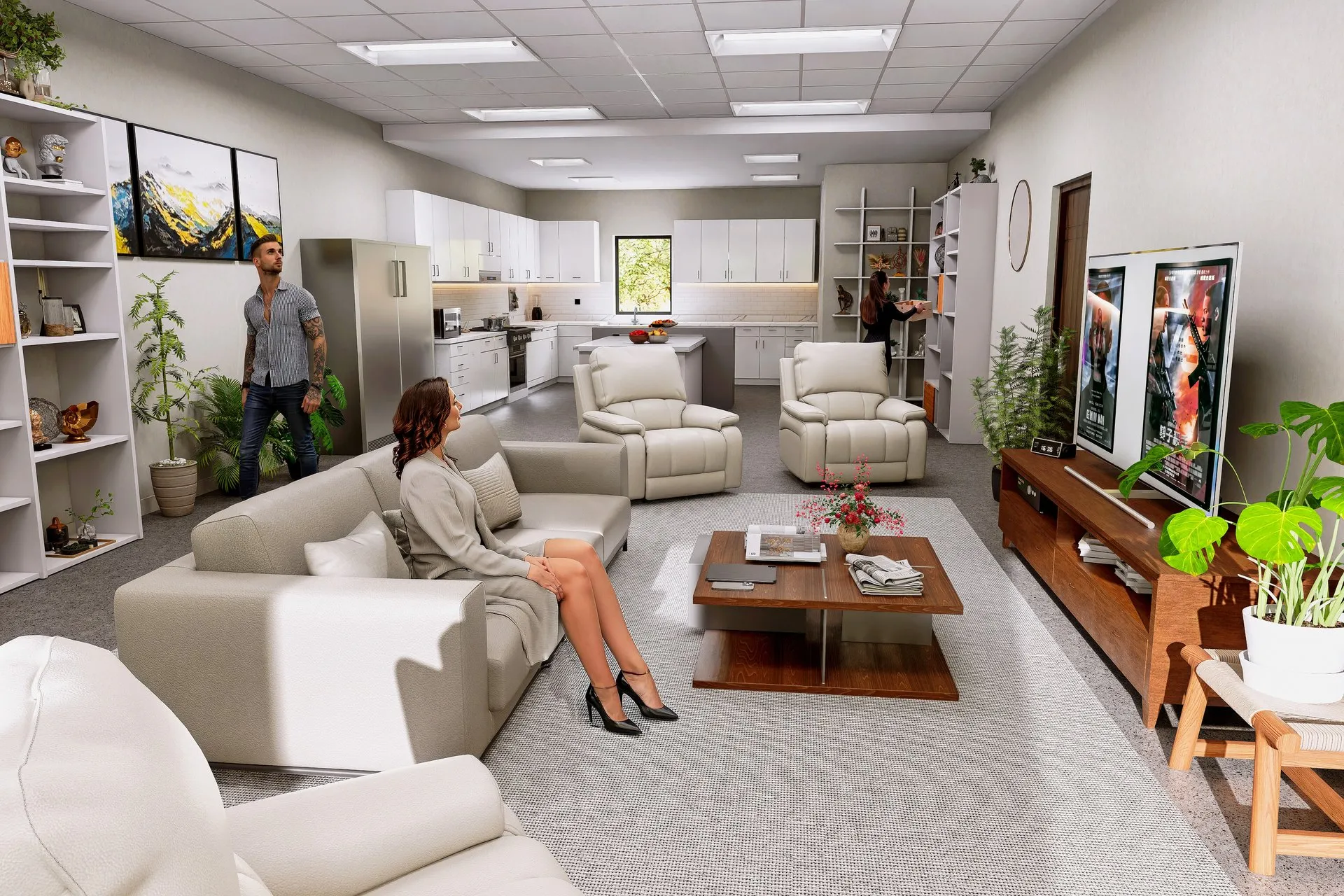 100 Pafford Medical Station — Case Study — hospitality visualization detail 2