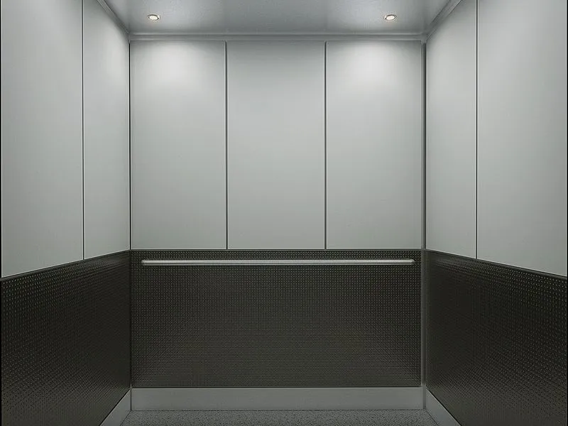 54 Elevator Interior — hospitality 3D rendering
