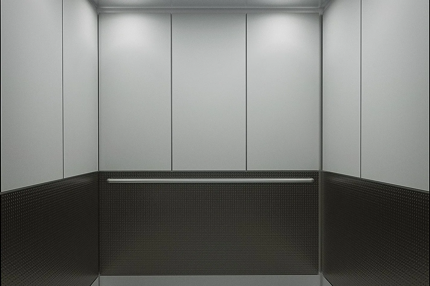 54 Elevator Interior — hospitality 3D rendering by Praxis Studio