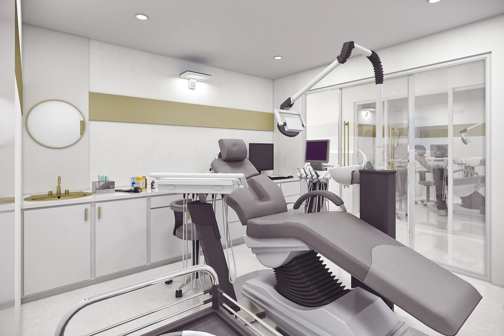 Dental Office Le — hospitality architectural visualization, view 1