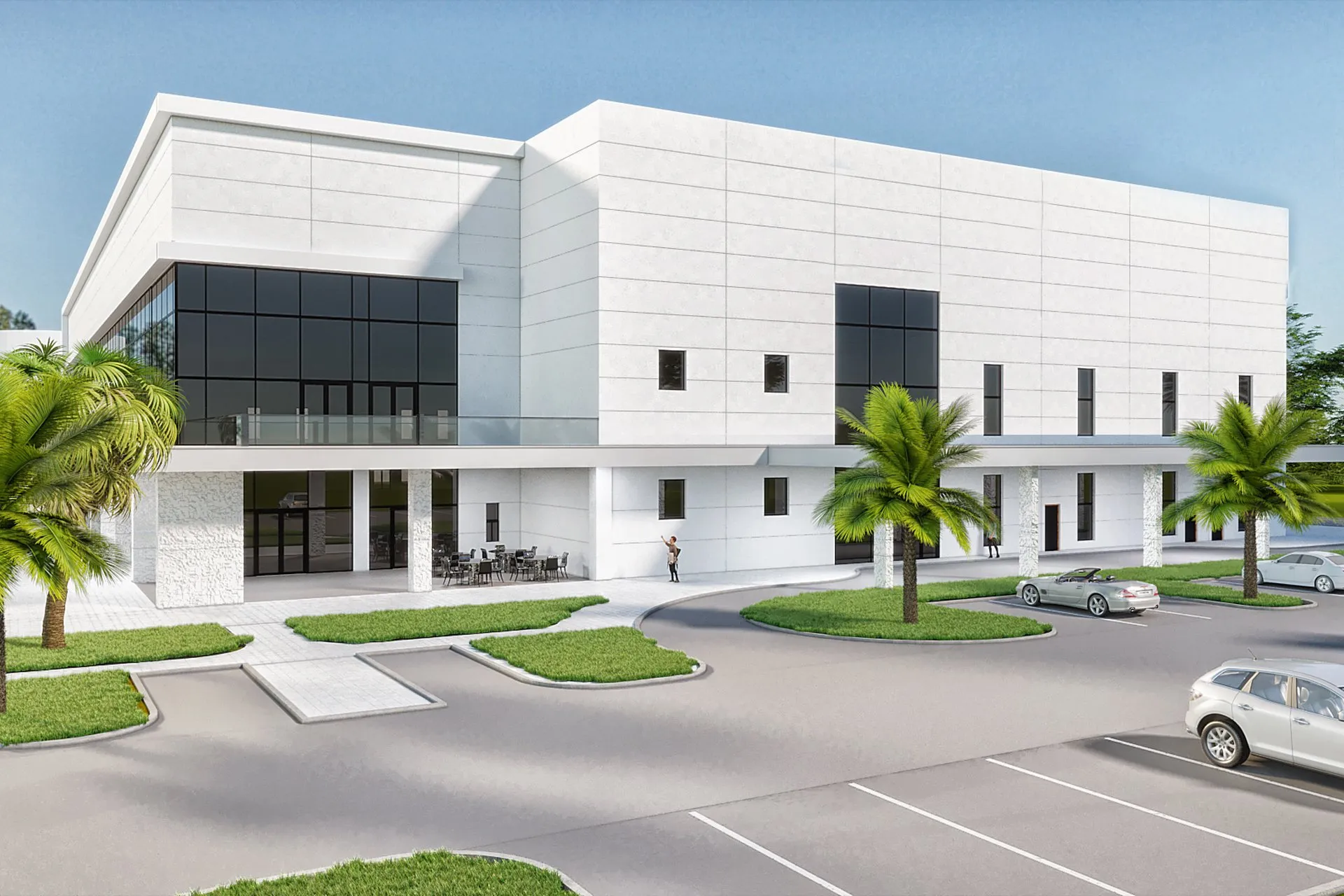 Project Chp Medical — institutional architectural visualization, view 1