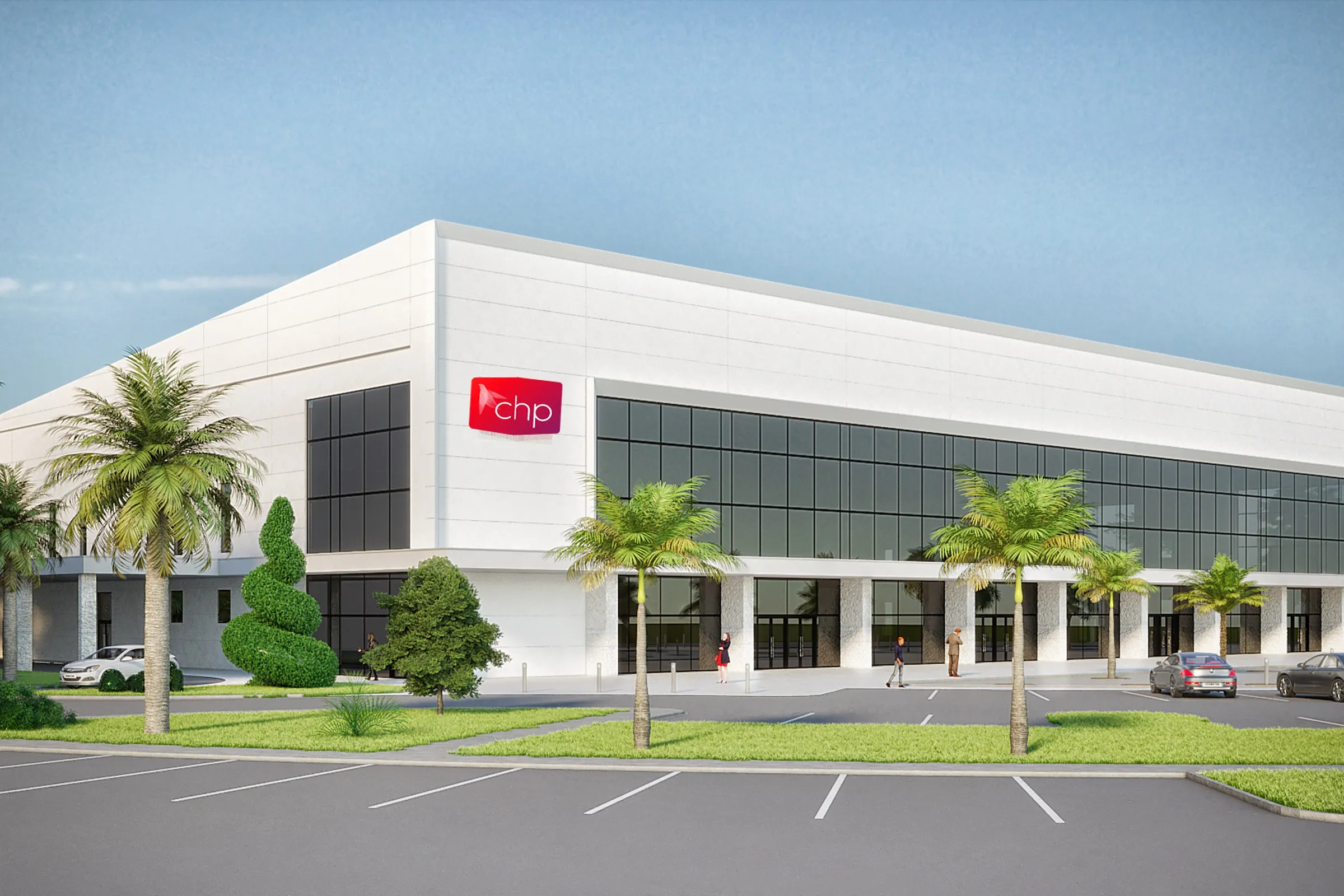 Project Chp Medical — institutional 3D rendering by Praxis Studio