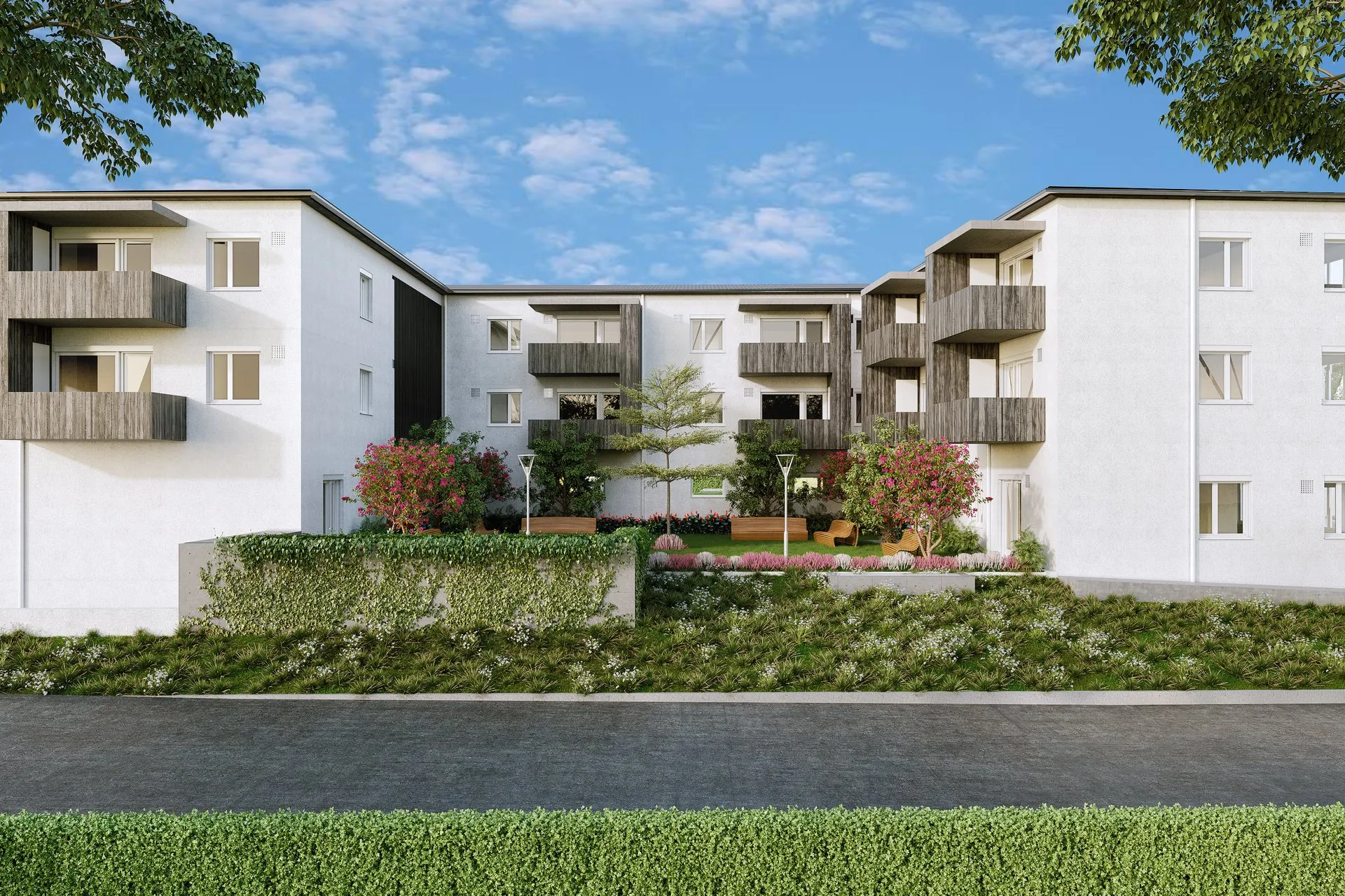 Project Twee Facility — institutional architectural visualization, view 1