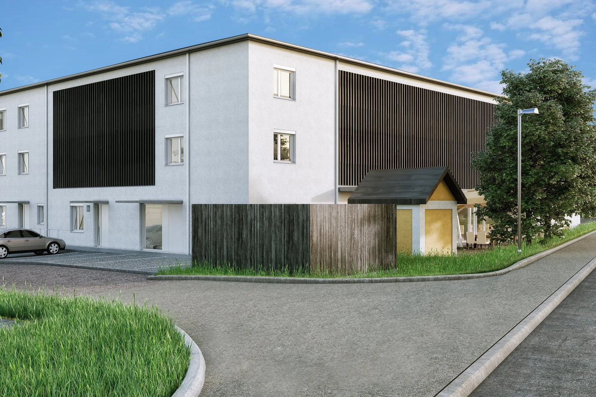 Project Twee Facility — institutional architectural visualization, view 2