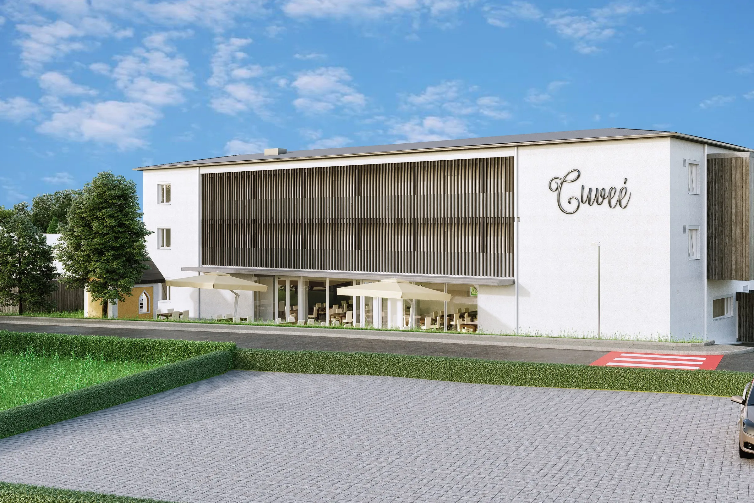 Project Twee Facility — institutional 3D rendering by Praxis Studio