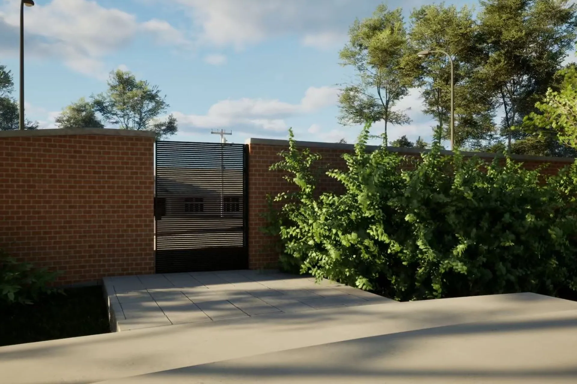 Veterans Memorial Park — Case Study — landscape outdoor visualization detail 2