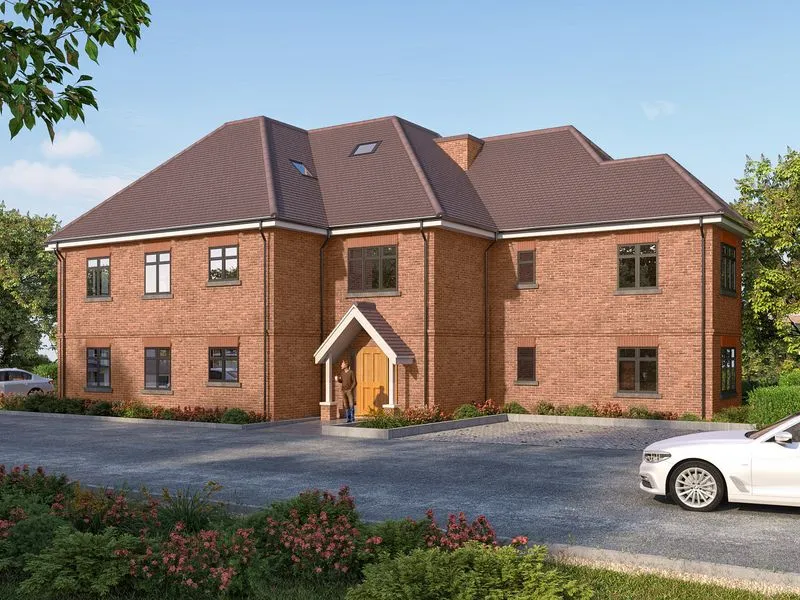 Brick Detached 112 — residential 3D rendering