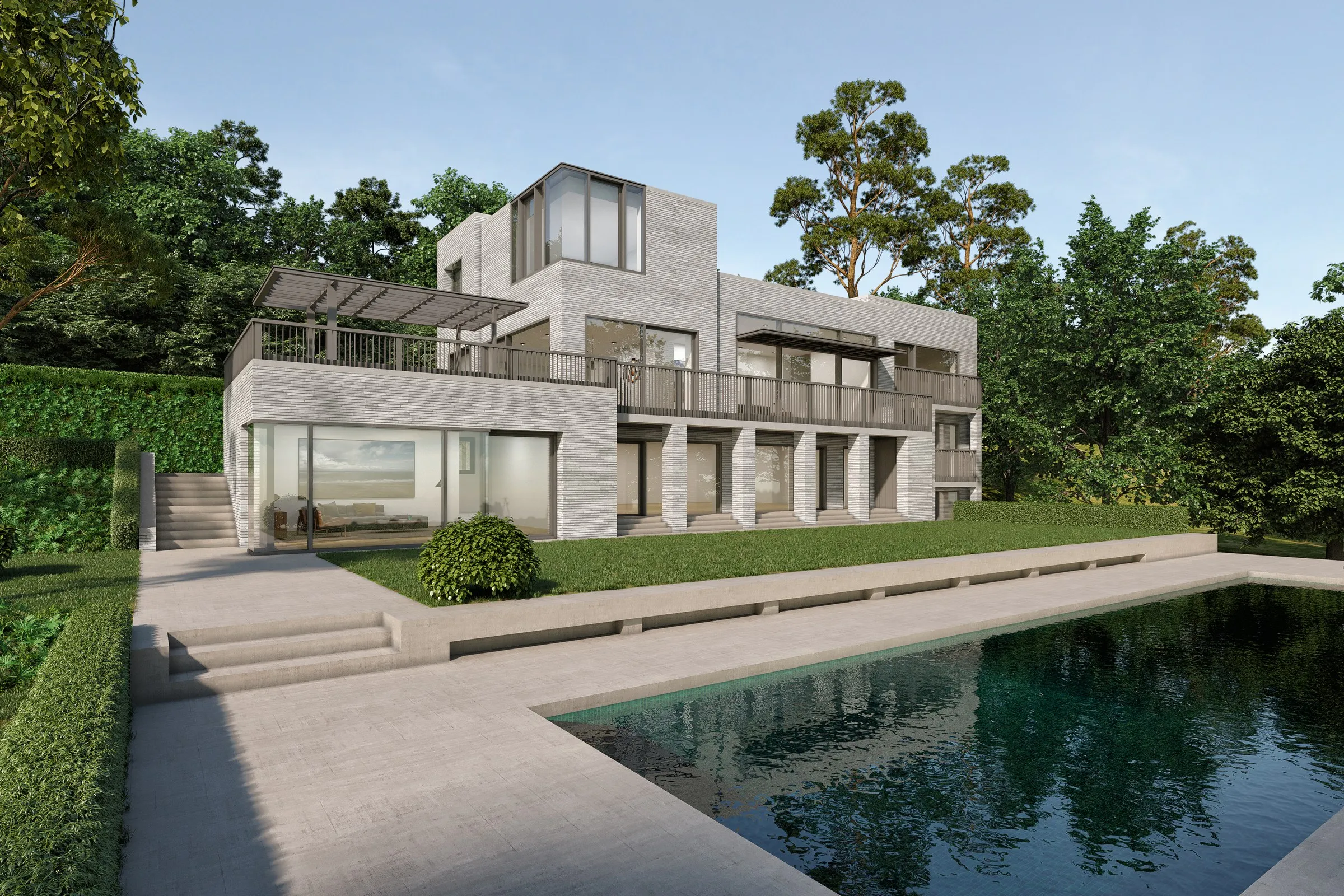 Contemporary Stone Villa — Case Study