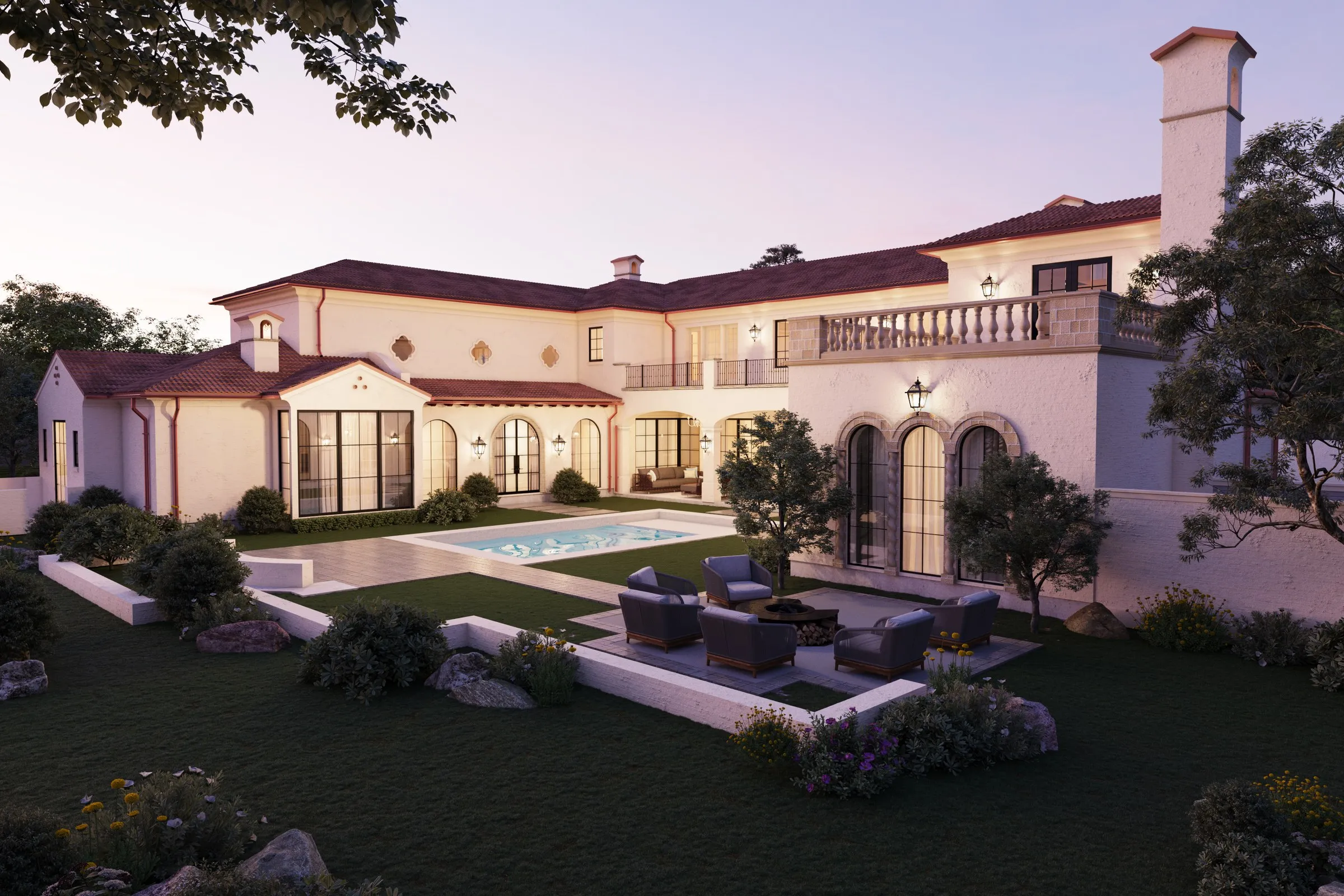 Hans Hamilton Residence — residential 3D rendering by Praxis Studio