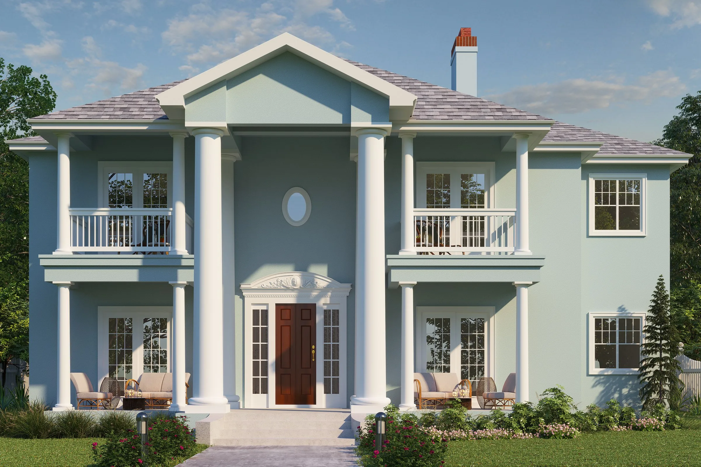 Hgtv Renovation — residential 3D rendering by Praxis Studio