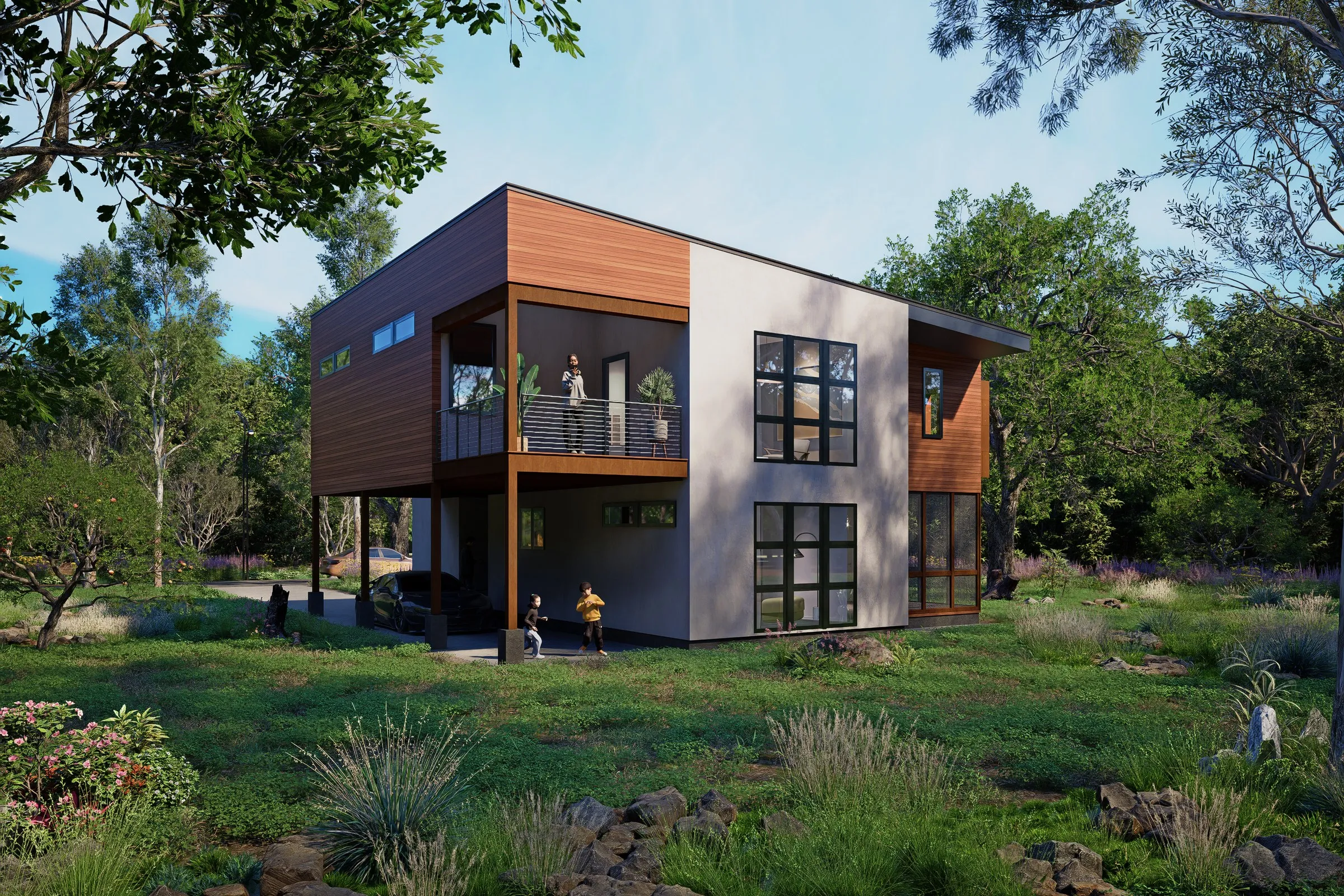 Modern Box House 107 — Case Study