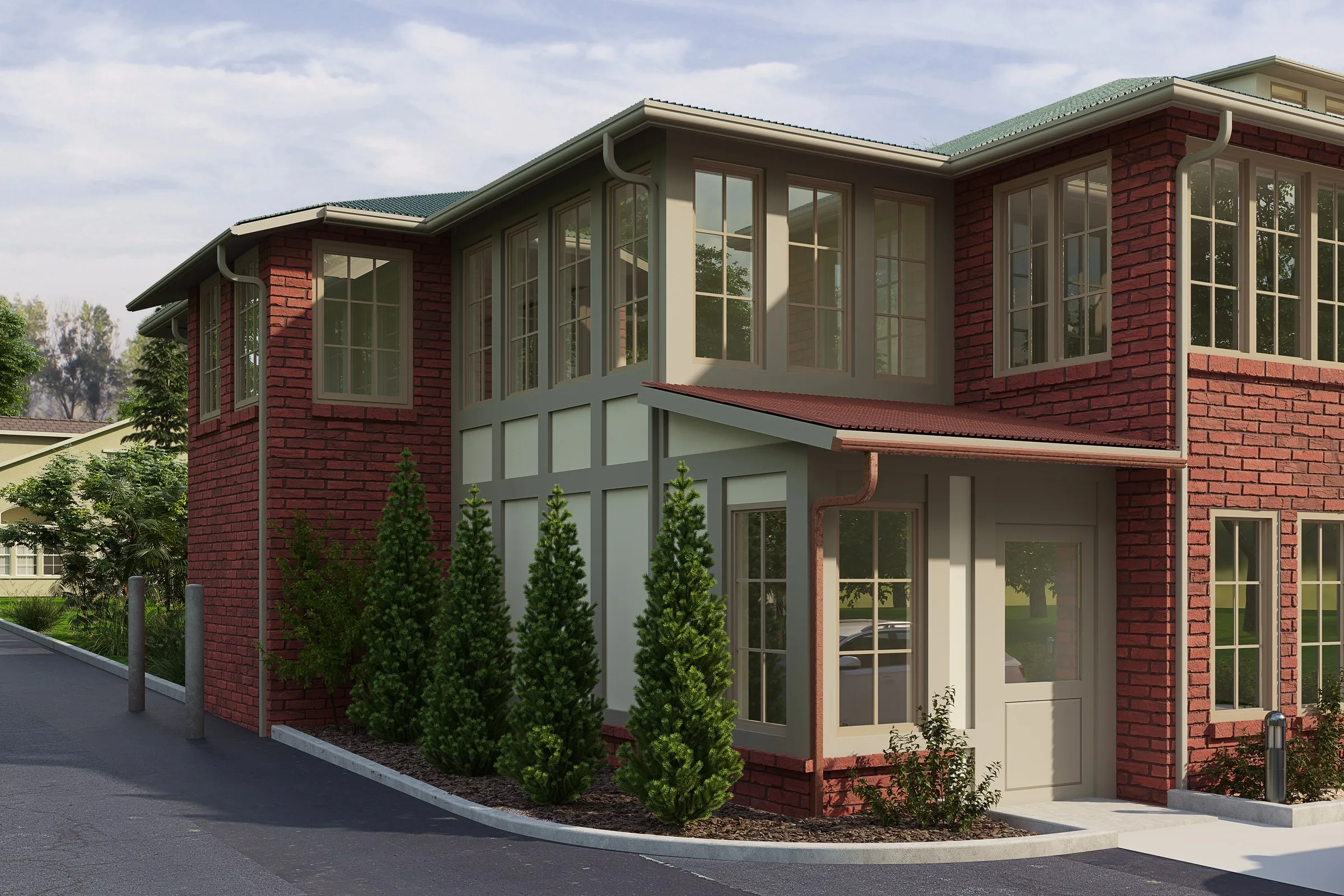Nc Financial Service Office — residential 3D rendering by Praxis Studio
