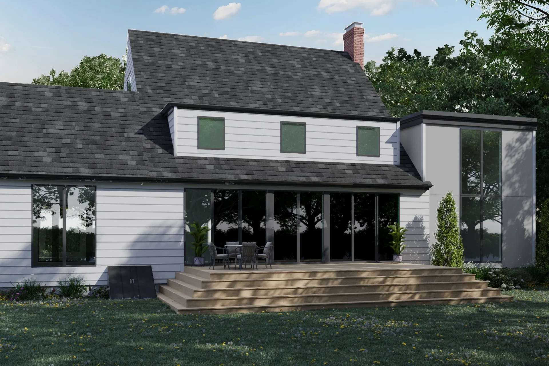 Nicholas Mcdougall Residence — residential architectural visualization, view 4