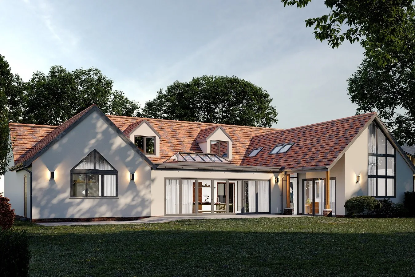 Project Anjali Traditional Home — residential 3D rendering by Praxis Studio
