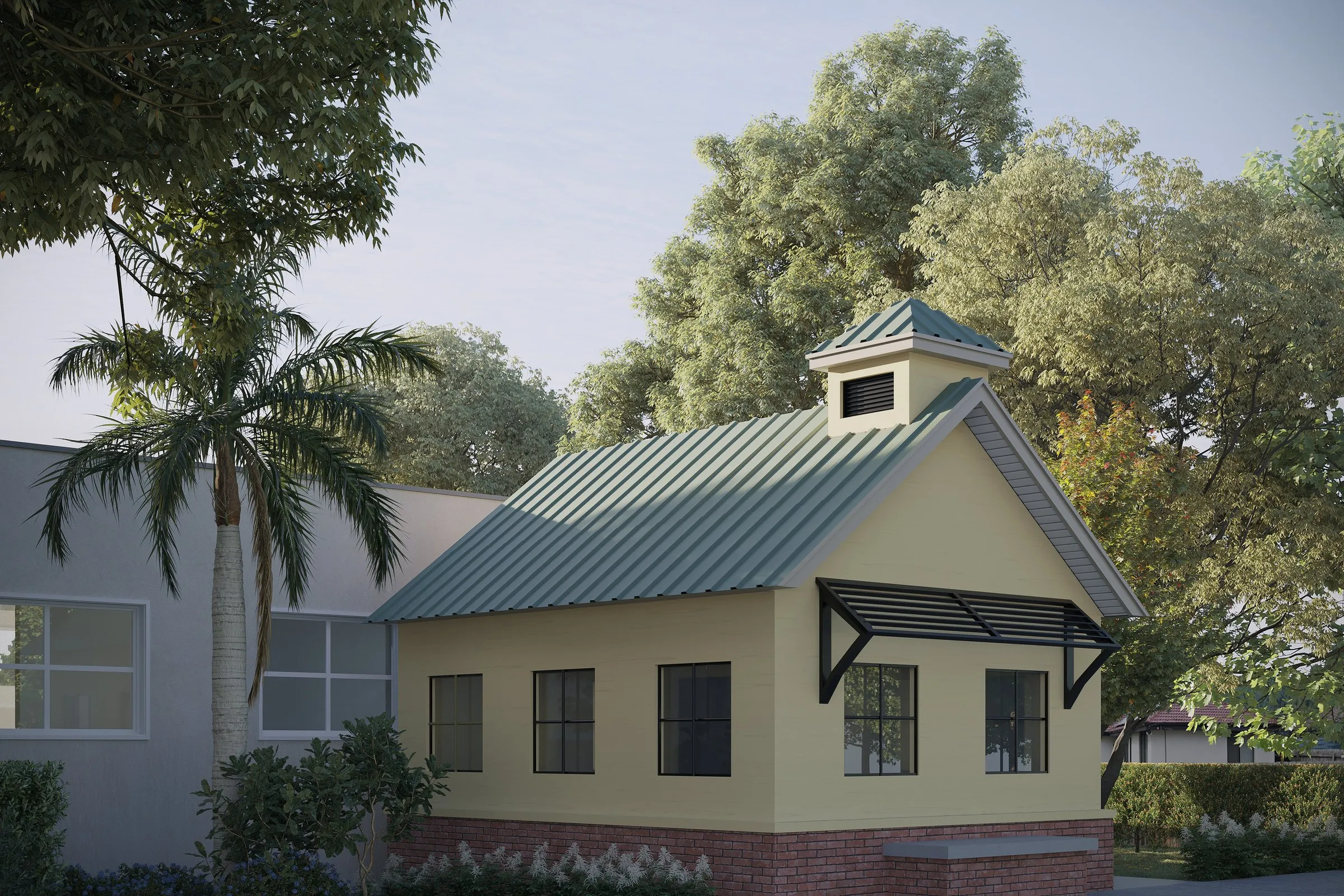 Wellhouse Cottage — residential 3D rendering by Praxis Studio