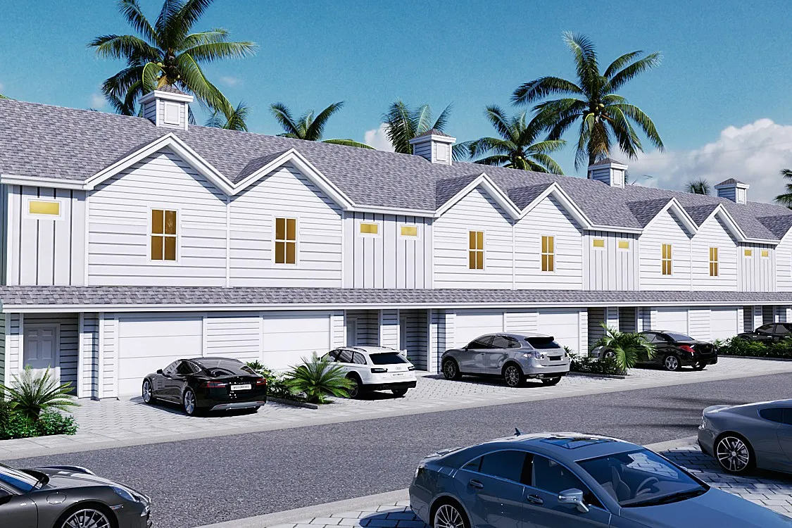 Aruba Bay Resort Building 5 — multi-family 3D rendering by Praxis Studio