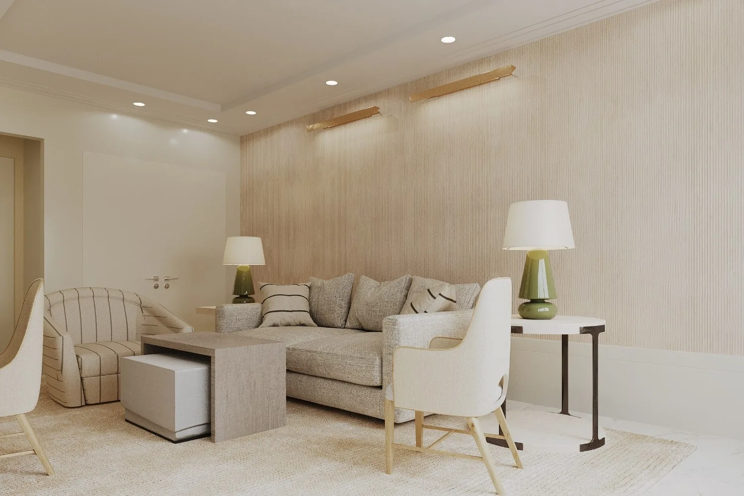 David Luxury Open Plan Dining — residential architectural visualization, view 3