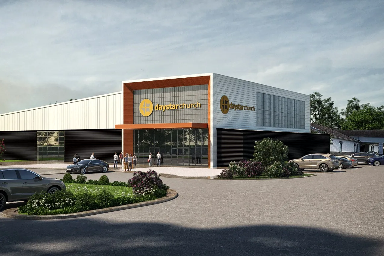 Daystar Church — retail 3D rendering by Praxis Studio