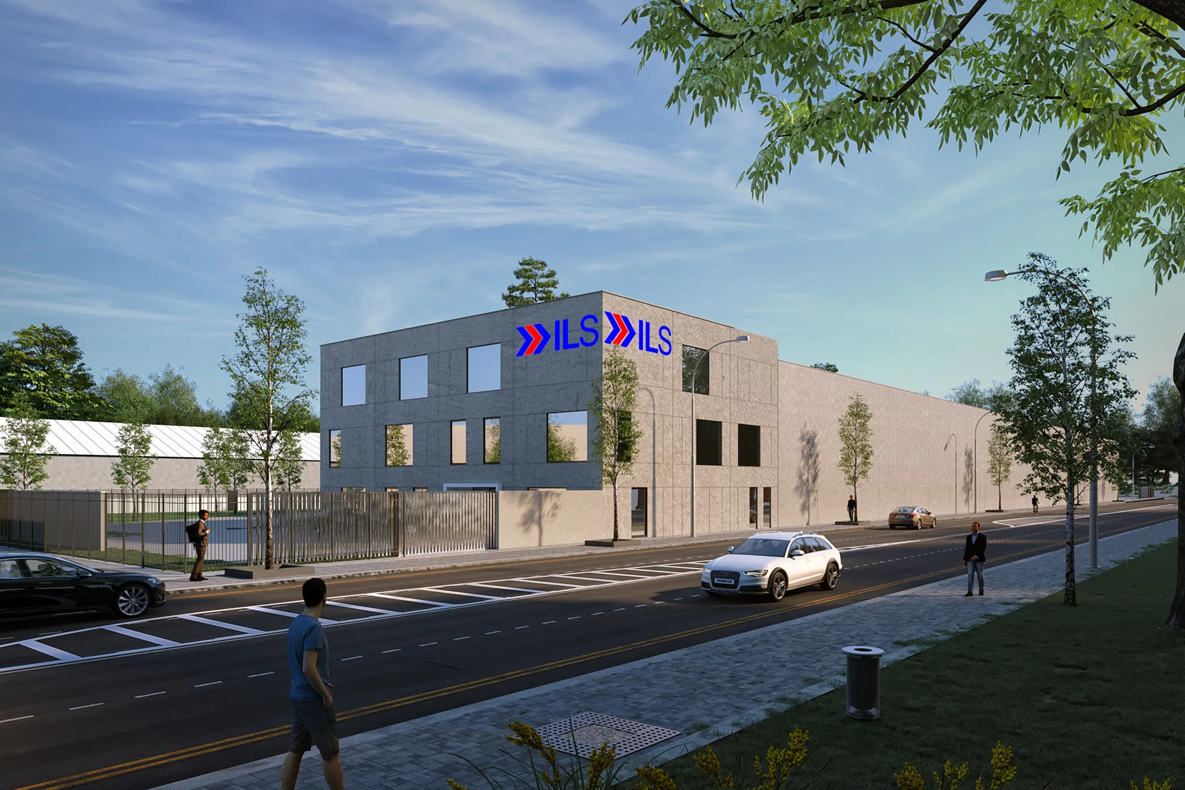 Ils Commercial Building — retail 3D rendering by Praxis Studio