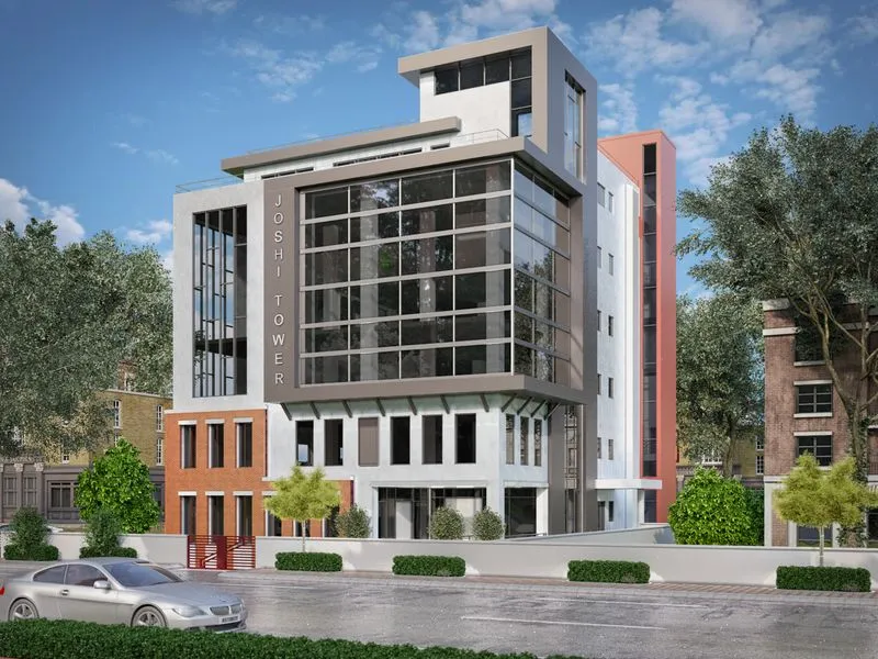 Joshi Tower — retail 3D rendering