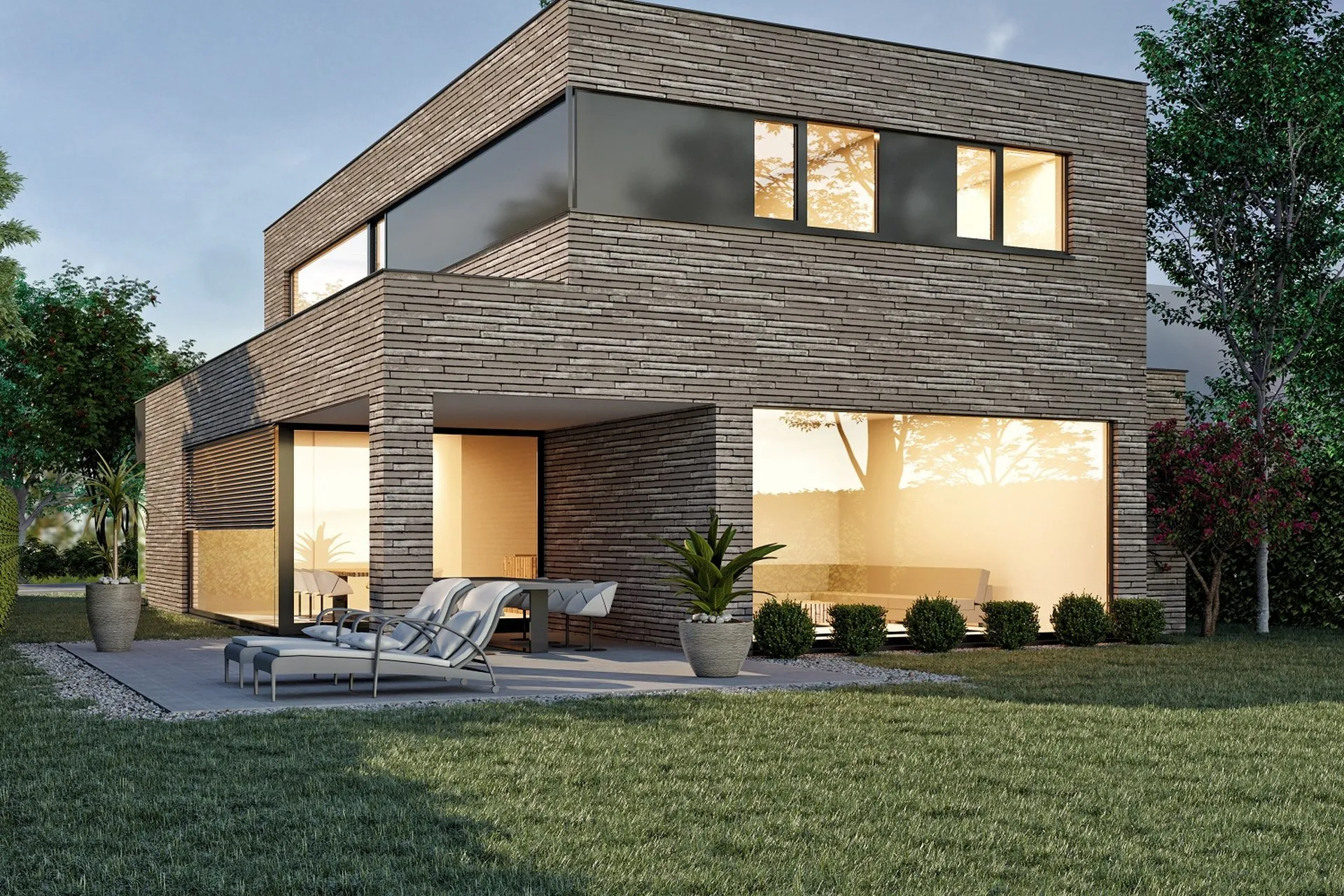 Nadia Cornelissen Villa — residential architectural visualization, view 1