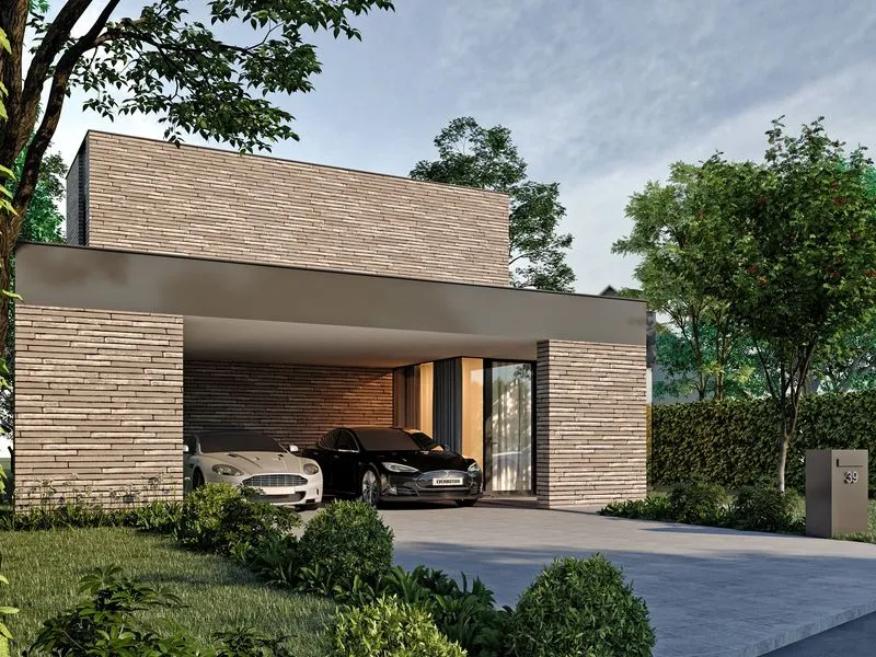Nadia Cornelissen Villa — residential 3D rendering
