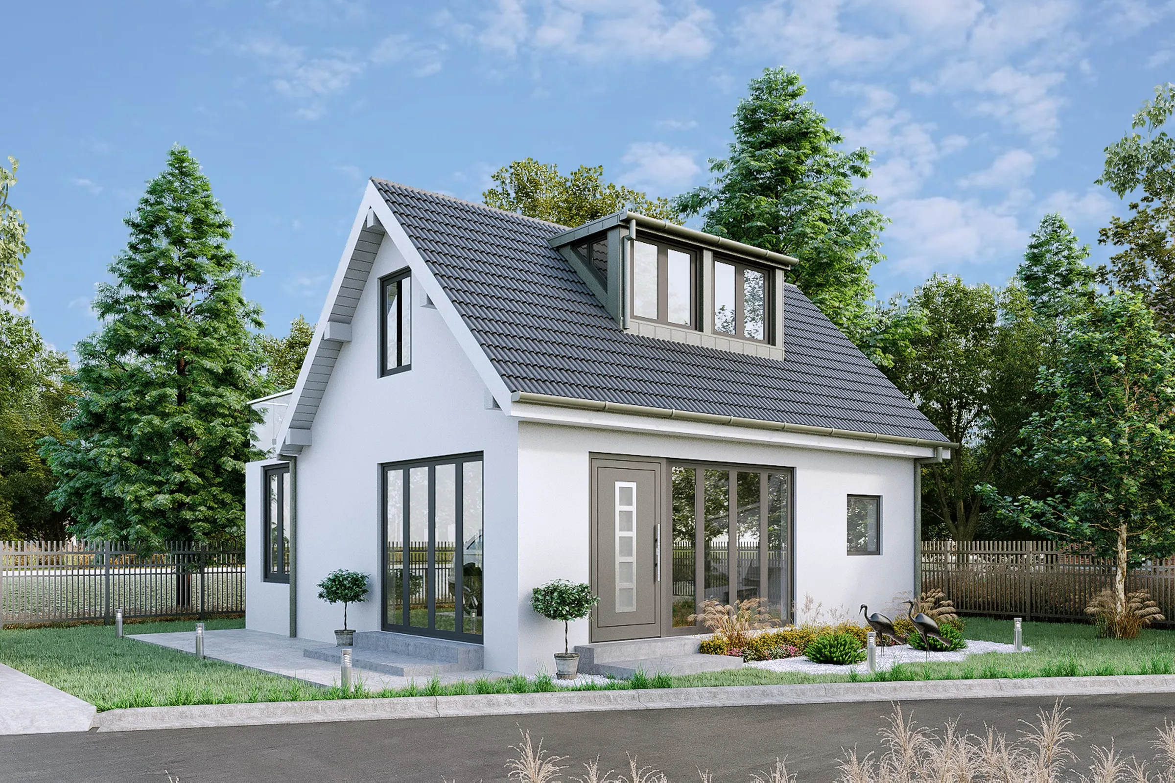 Rottweil Cottage — residential 3D rendering by Praxis Studio